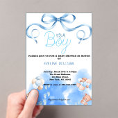 リトルボーイ アクリル招待状 (インサイチュ (ポータブル))