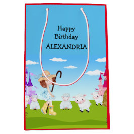 リトルボーピープニューおもしろいキッズファブアメージング ミディアムペーパーバッグ