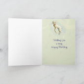 リトルボーピープハッピーバースデー カード (内部)
