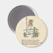 リトルボーピープ子供部屋ライム マグネット (正面/裏面)