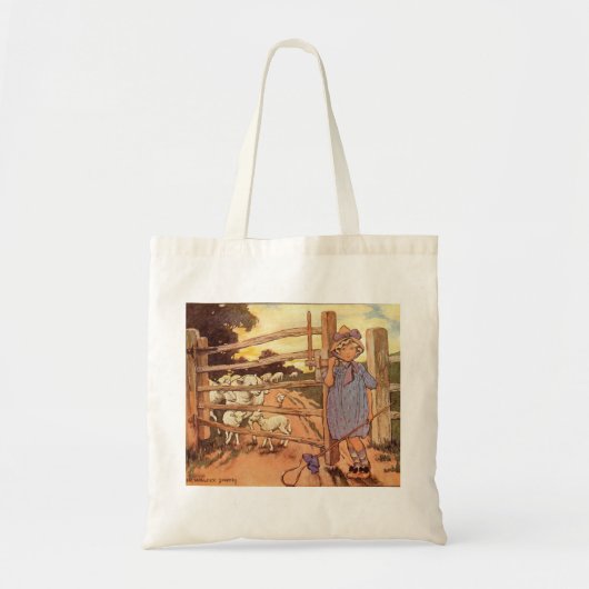 リトルボーピープ子供部屋リームバッグ トートバッグ (正面)