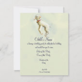 リトルボーピープ 招待状 (裏面)