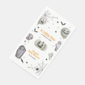 リトルボーモダン幽霊ハロウィーンボーイベビーシャワー (コーナー)