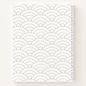 リトルポツシールベビーシャワーゲストブック ノートブック (裏面)