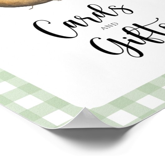 リトルポテト – カードとギフト赤ちゃんシャワー ポスター (角)