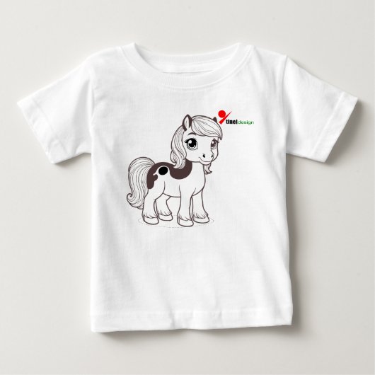 リトルポニー ベビーTシャツ (正面)