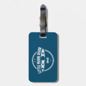 リトルマイアミリバーオハイオカヤック ラゲッジタグ (裏面縦)