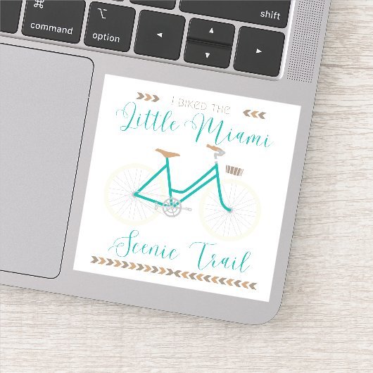 リトルマイアミ風光明媚トレイル3"x3"ステッカー シール (詳細)