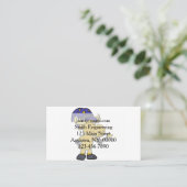 リトルマウスのウィザードの実行魔法 |戻る色の選択 名刺 (スタンド正面)