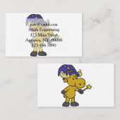 リトルマウスのウィザードの実行魔法 |戻る色の選択 名刺 (正面/裏面)