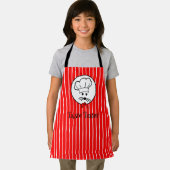 リトルマウスマスターの味テスターキッズエプロン エプロン (インサイチュ)