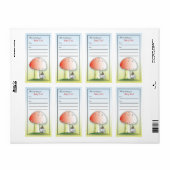 リトルマウス蔵書票 ラベル (フルシート)