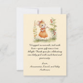 リトルマウス赤ちゃんシャワーありがとう (正面)