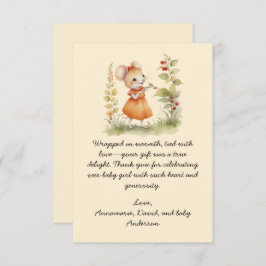 リトルマウス赤ちゃんシャワーありがとう