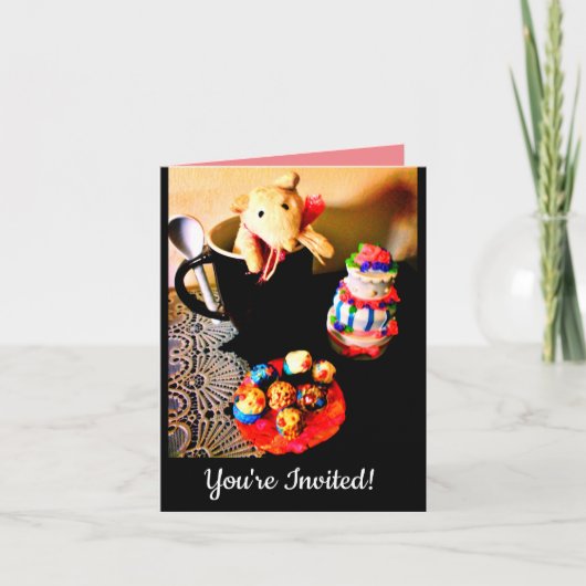 リトルマウス 招待状 (正面)