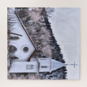 リトルマウンテンタウンチャーチ – 20x20 - 676個入 ジグソーパズル (横)