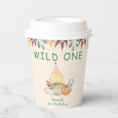 リトルマッシュルームの最初の誕生日パーティー 紙コップ (正面)