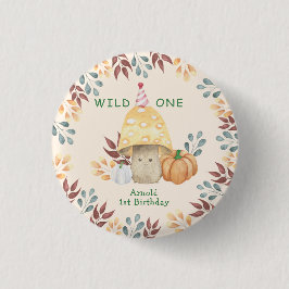 リトルマッシュルームの最初の誕生日パーティー 缶バッジ