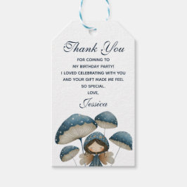 リトルマッシュルームフェアリー子供の誕生日ありがとう ギフトタグ