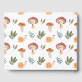 リトルマッシュルームベイビーシャワーゲストブック ゲストブック (裏面)