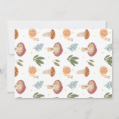 リトルマッシュルームベビーシャワー招待状 招待状 (裏面)