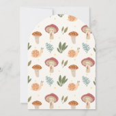 リトルマッシュルームベビーシャワー招待状 招待状 (裏面)