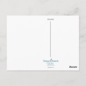 リトルマッチガールエンジェルレッドポストカード ポストカード (裏面)