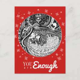 リトルマッチガールエンジェルレッドポストカード ポストカード