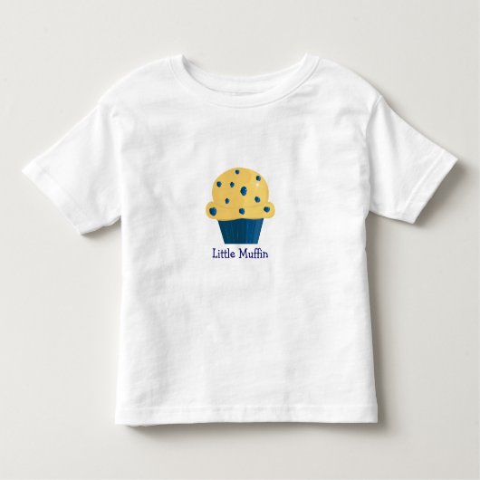 リトルマフィンBlueberryマフィンTシャツ トドラーTシャツ (正面)