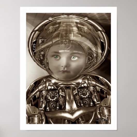 リトルマリッジサイボーグ ポスター (正面)