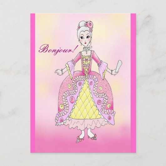 リトルマリー・アントワネット葉書 ポストカード (正面)