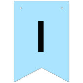 "リトルマンは1" – 最初の誕生日 – 青 バンティングフラッグ (第3の旗)