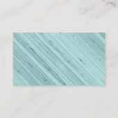 リトルマンオムツラッフルチケット、ネイビー、アクア エンクロージャーカード (裏面)