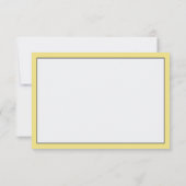 リトルマンサンキューカードイエローとグレー サンキューカード (裏面)