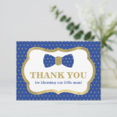 リトルマンサンキューカード王室のブルー金ゴールド サンキューカード (スタンド正面)