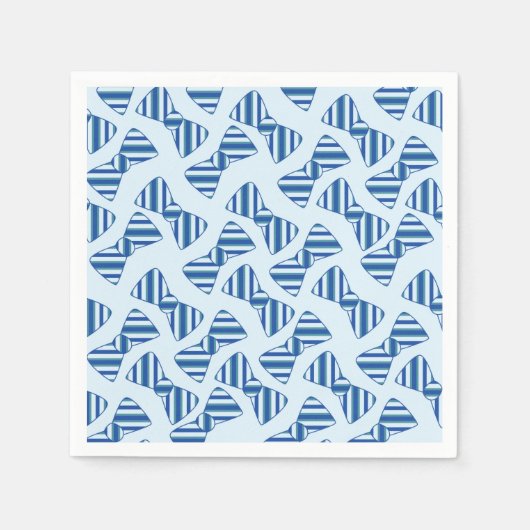 リトルマンバースデーパーティーボーイキッズ スタンダードカクテルナプキン (正面)