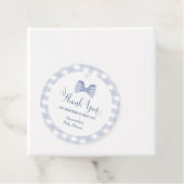 リトルマンブルーボウタイ赤ちゃんシャワー フェイバータグ (インサイチュ)