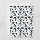 リトルマンベビーシャワー招待状ダッパーエレファント 招待状 (裏面)