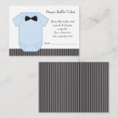 リトルマンボーイズおむつラッフルチケット エンクロージャーカード (正面/裏面)