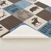 リトルマンミンキー素朴シェルパブランケット シェルパブランケット (3/4)