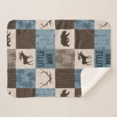 リトルマンミンキー素朴シェルパブランケット シェルパブランケット (正面(横))