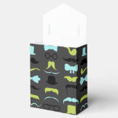 リトルマンムスヒー誕生日パパーソナライズされたーティ フェイバーボックス (オープン)