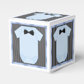 リトルマン男の赤ちゃんシャワー フェイバーボックス (正面サイド)