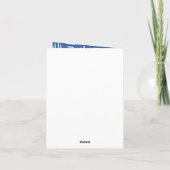 リトルマン誕生日パーティー カード (裏面)