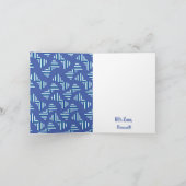 リトルマン誕生日パーティー カード (内部)