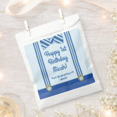 リトルマン誕生日パーティー フェイバーバッグ (クリップ留めされた状態)