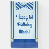 リトルマン誕生日パーティー 横断幕 (縦)