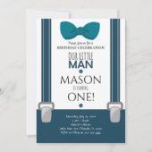 リトルマン誕生日招待状 招待状 (正面)