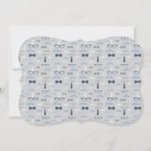 リトルマン シップ＆シー ベビーシャワー招待状 招待状 (裏面)