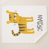 リトルマン |タイガーボウタイ シェルパブランケット (正面(横))